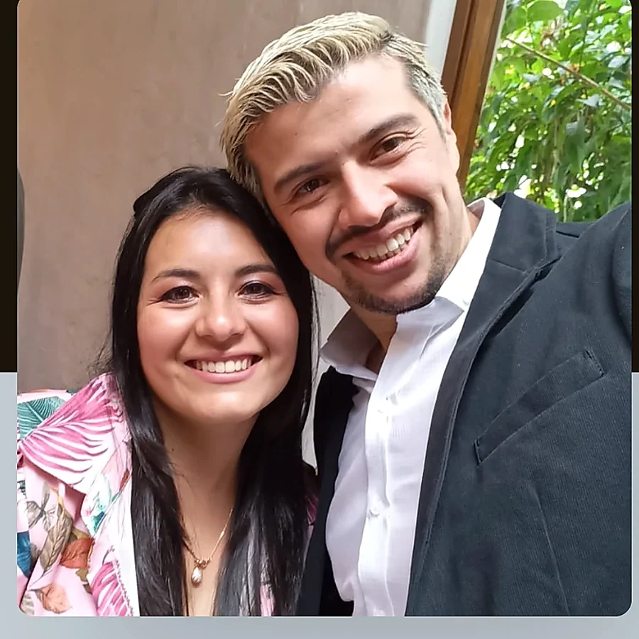 David Prieto y Brenda Garzón
