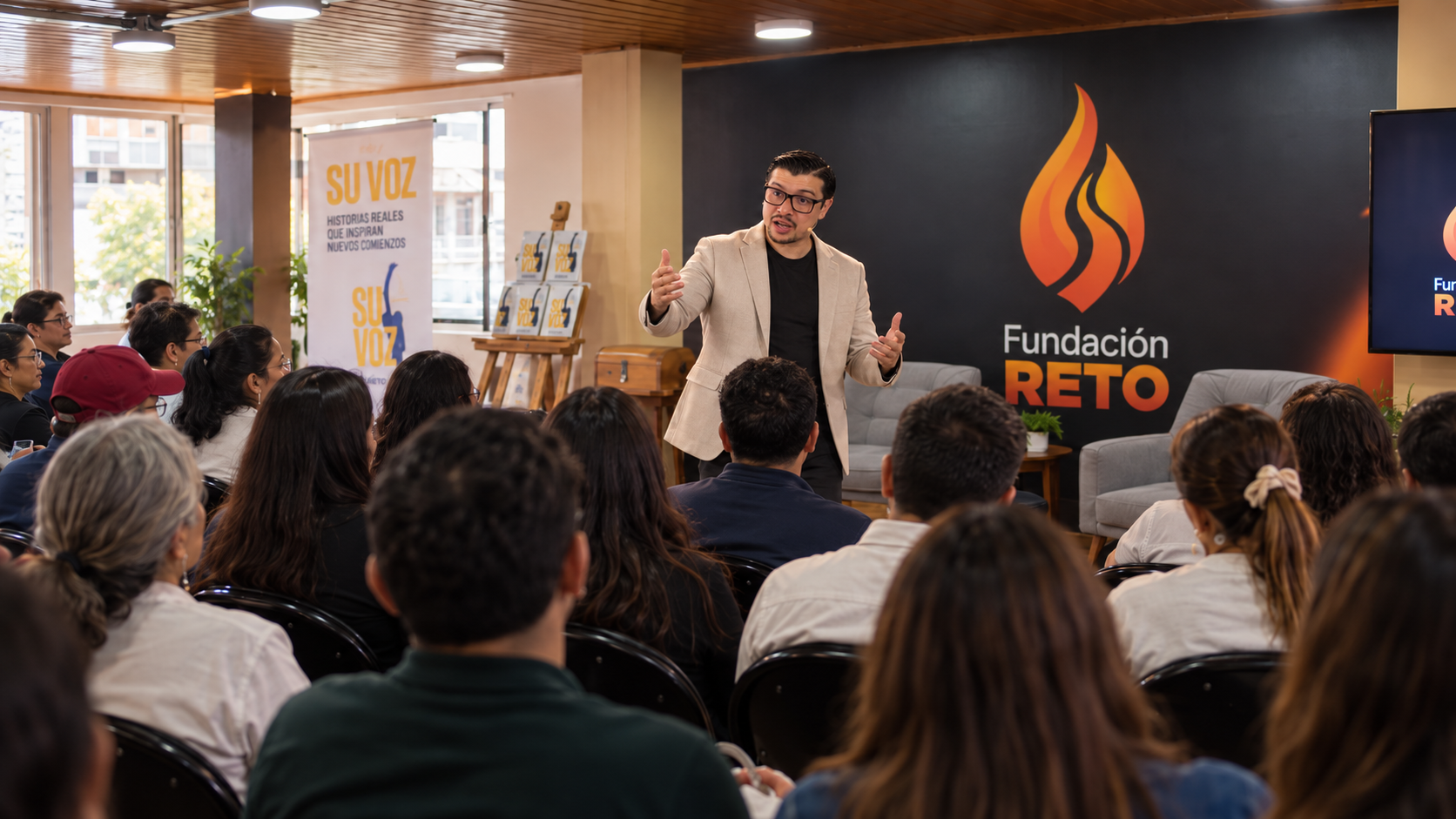 Espacio presencial de Casa Reto en Bogotá